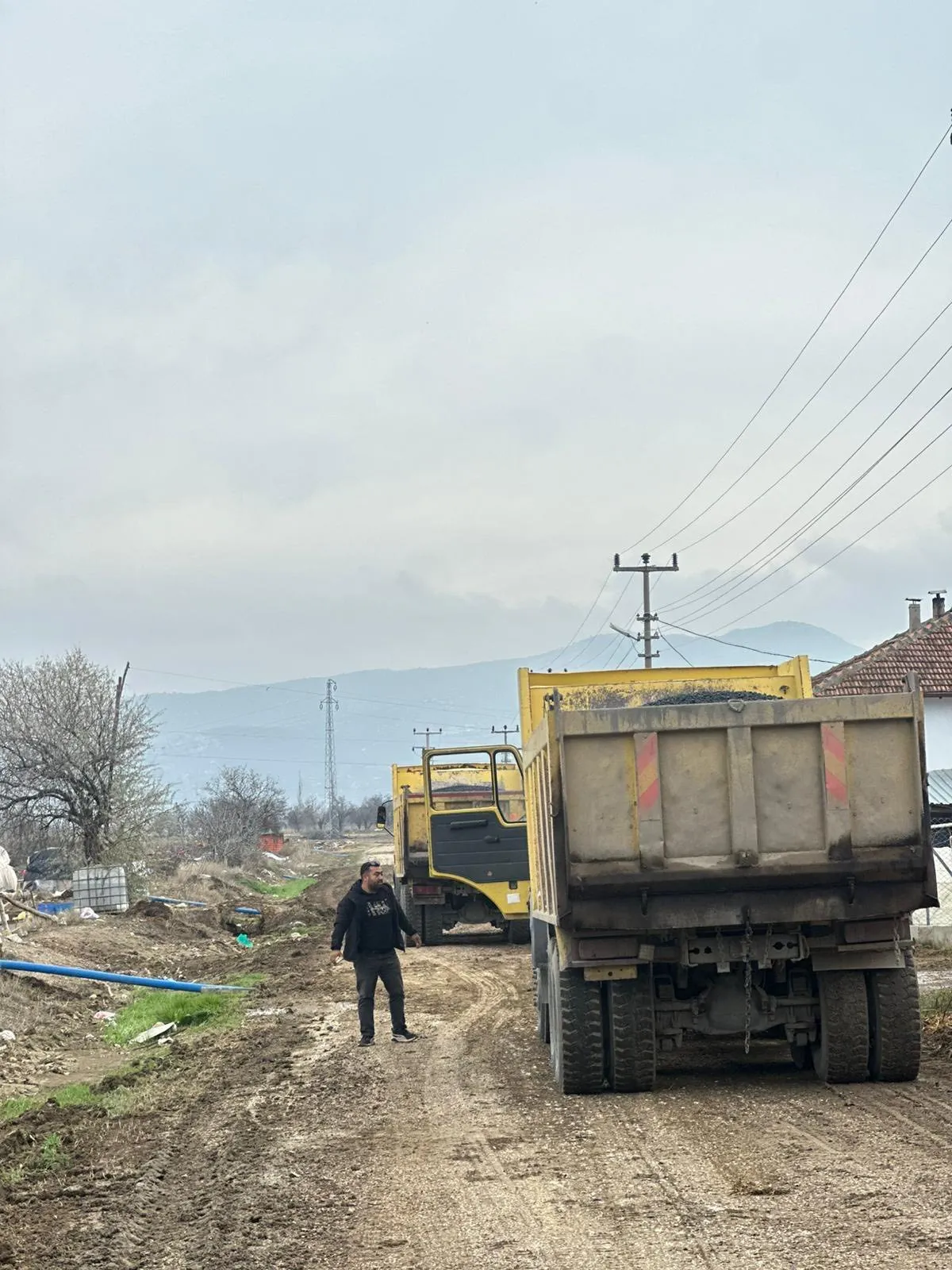 Ürkütlü Köyü’nde altyapı hamlesi Yol ve sulama projeleri tamamlandı