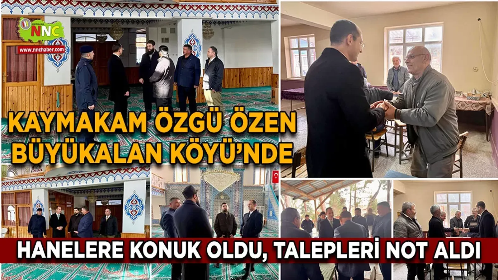 Çavdır Kaymakamı Özgü Özen Büyükalan Köyü’nde incelemelerde bulundu